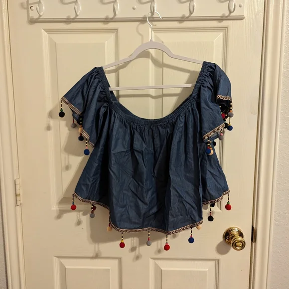 🌟3for$15 Hot & Delicious Fringe Women's Top - Picture 8 of 11